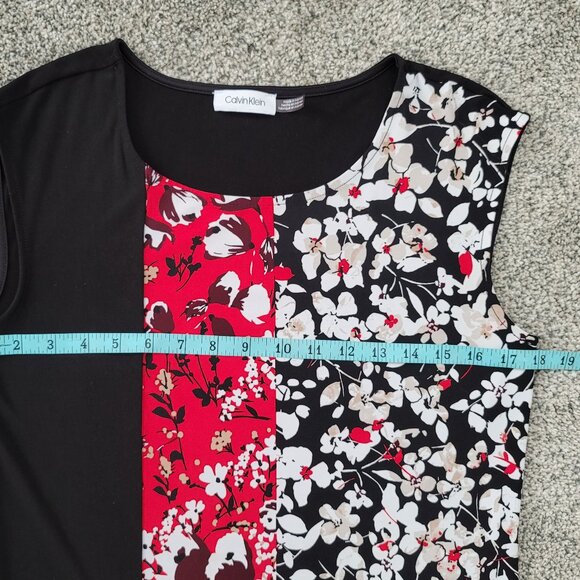 Calvin Klein Blouse 38" Bust & 26" Length. Size Tag is missing - Picture 8 of 12